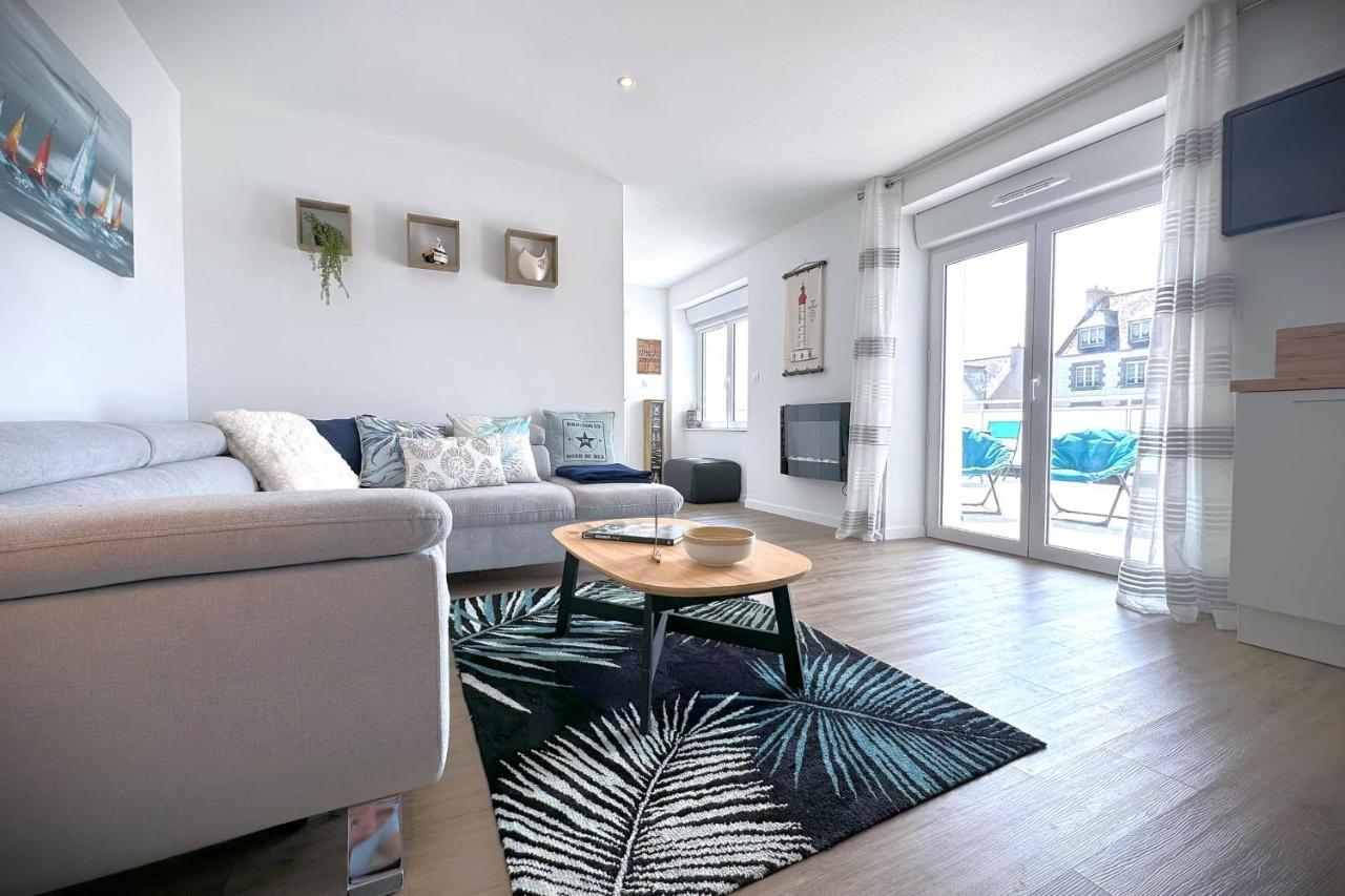 Le Grand Large-Appart Proche Mer Avec Terrasse Brignogan-Plages Luaran gambar